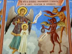 Eglise de l'Assomption - Anges et démons